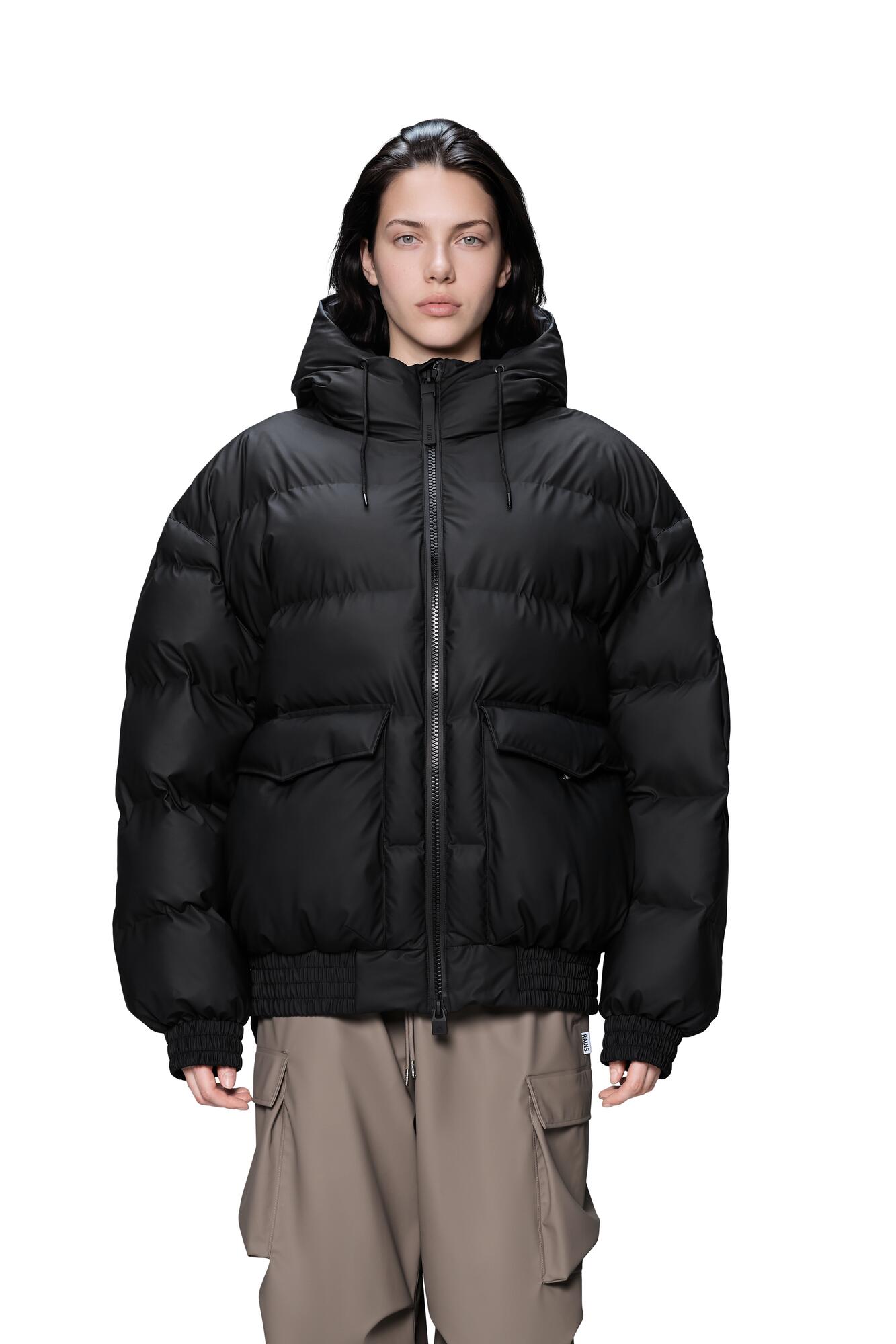 Alta Bomber W3T3 dunjakke - sort